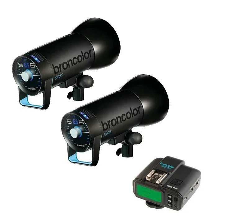 Twin Broncolor Siros 800L w/ RFS 2.2 Hire