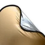 Sunlight/Silver Collapsible 48" Circular Reflector Hire