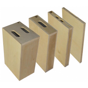 Matthews Set of Four Apple Boxes Hire