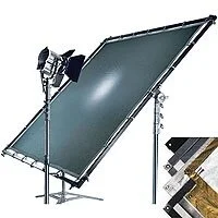 20'x20' White Art Silk Hire