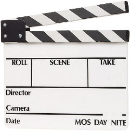 Movie Clapper Board Hire