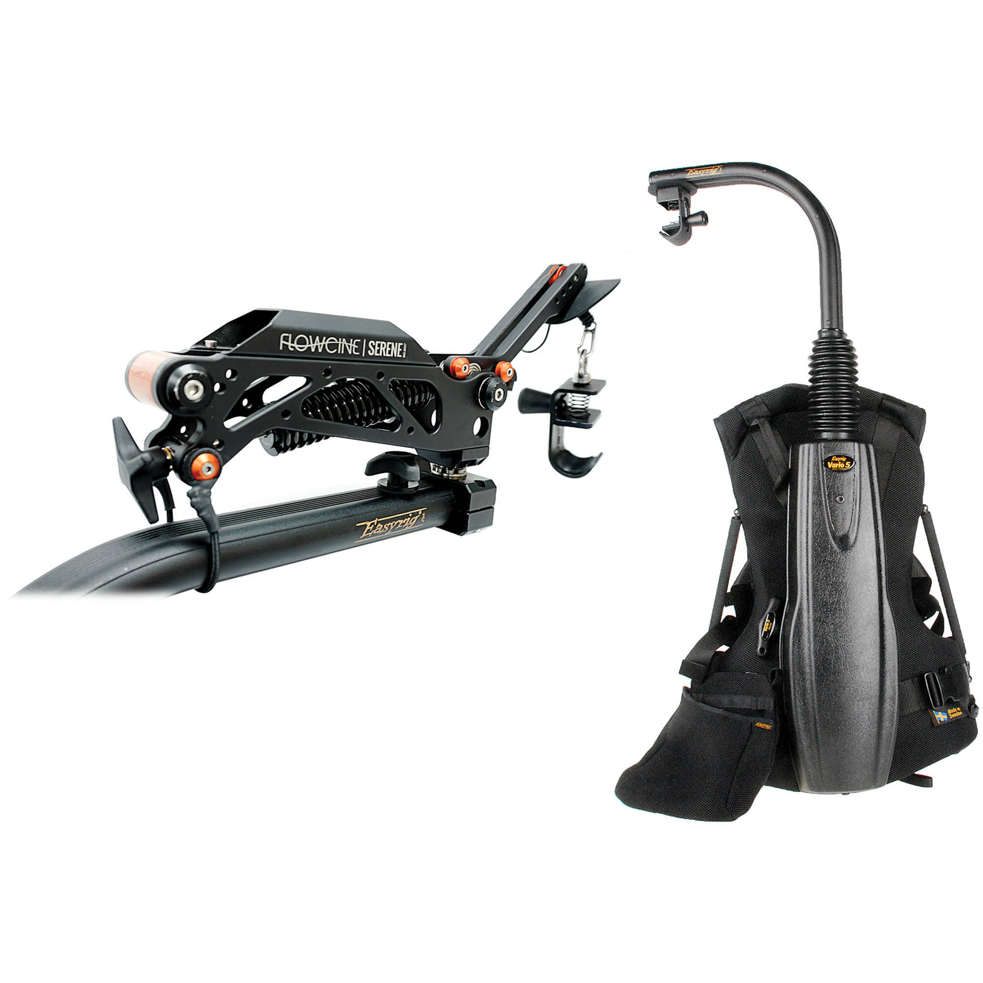 Easyrig Vario 5 Vest with Flowcine Serene Hire