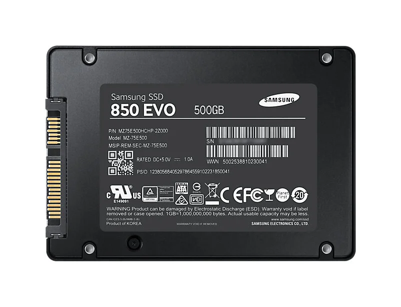 Samsung 850 EVO 500GB SSD Hire.jpeg