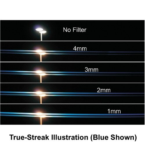 Schneider 4 x 5.65" 3mm Blue True-Streak Filter Hire