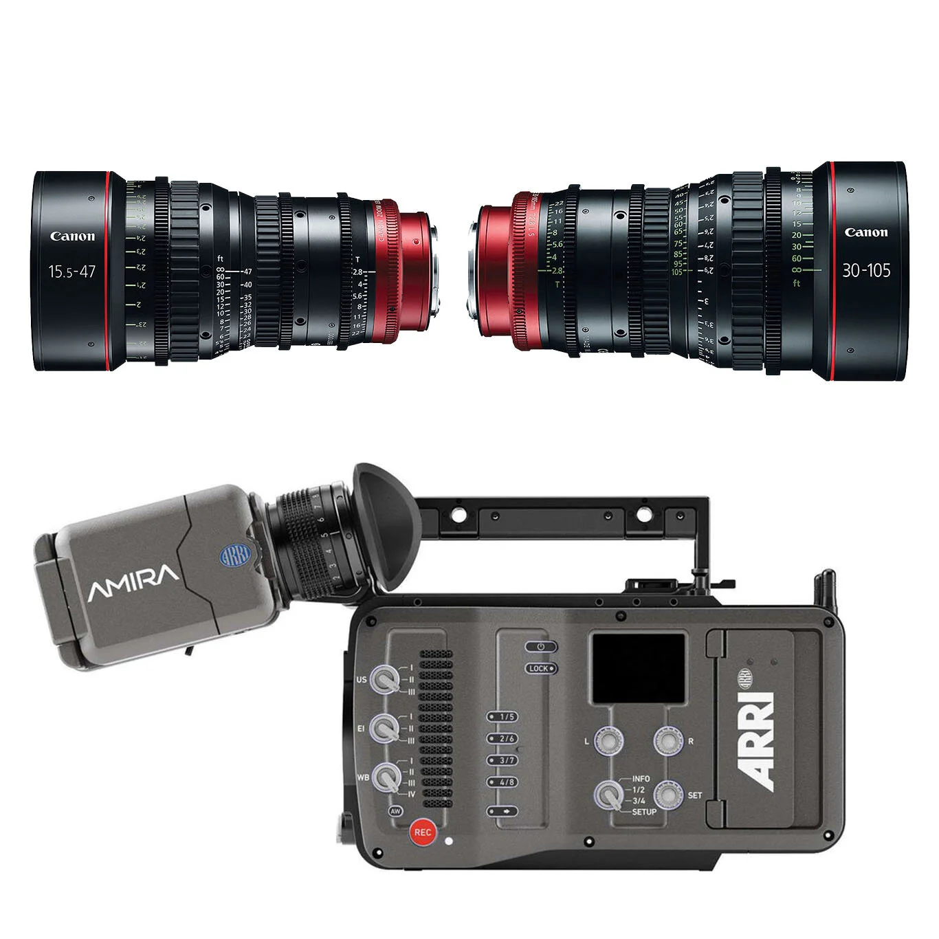 ARRI Amira / Canon CN-E Zoom Production Kit Hire
