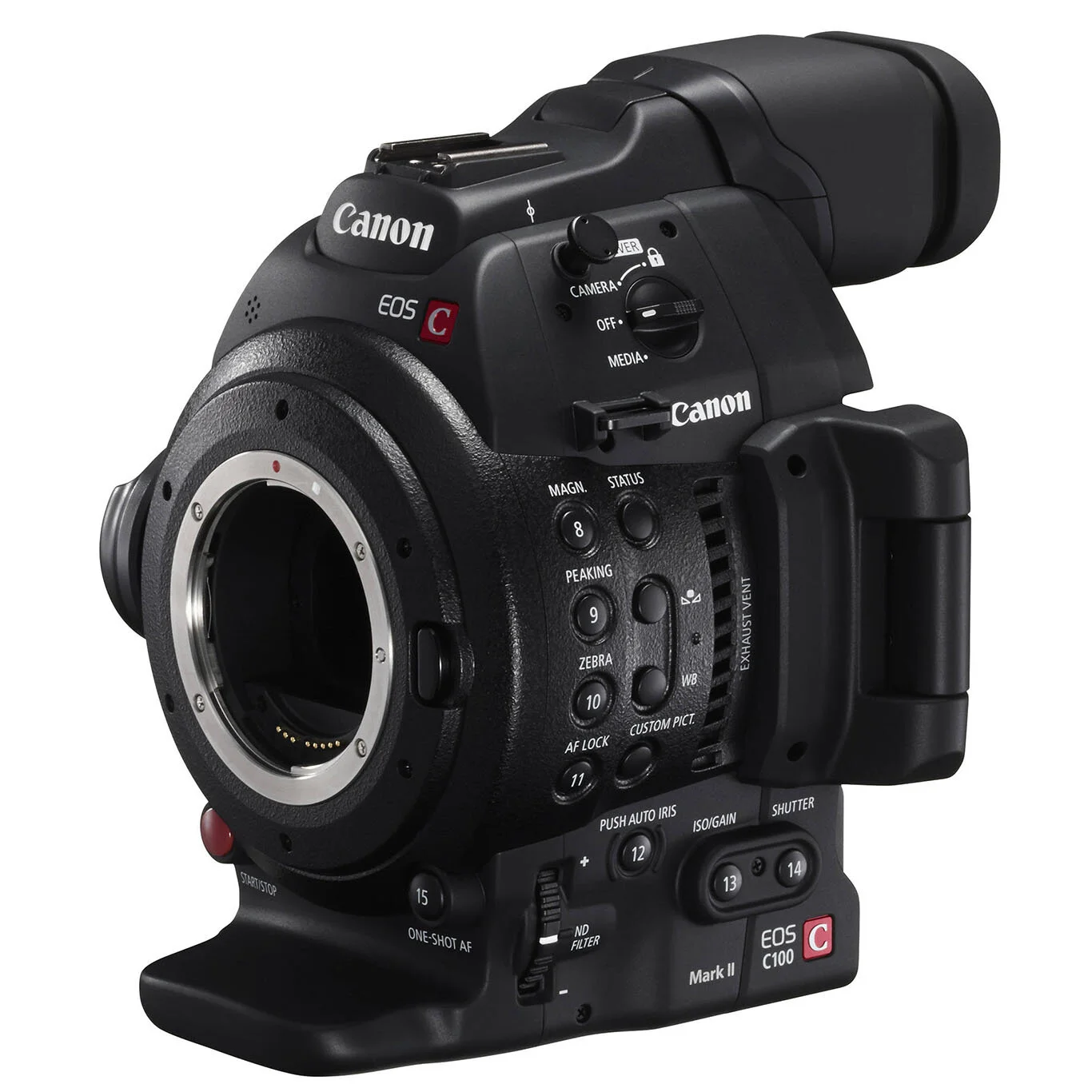 Canon C100 Mark II Camera Hire (EF Mount)
