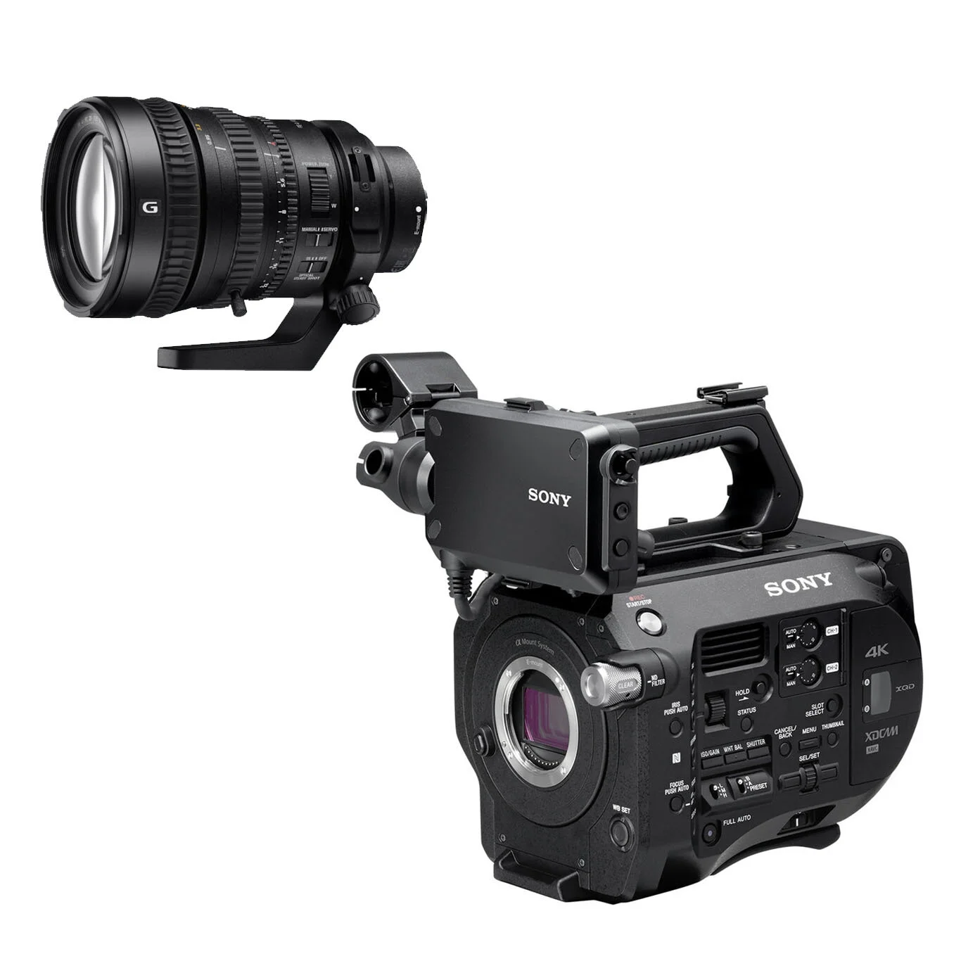 Sony PXW-FS7 with 28-135mm f/4 Zoom Lens Kit Hire
