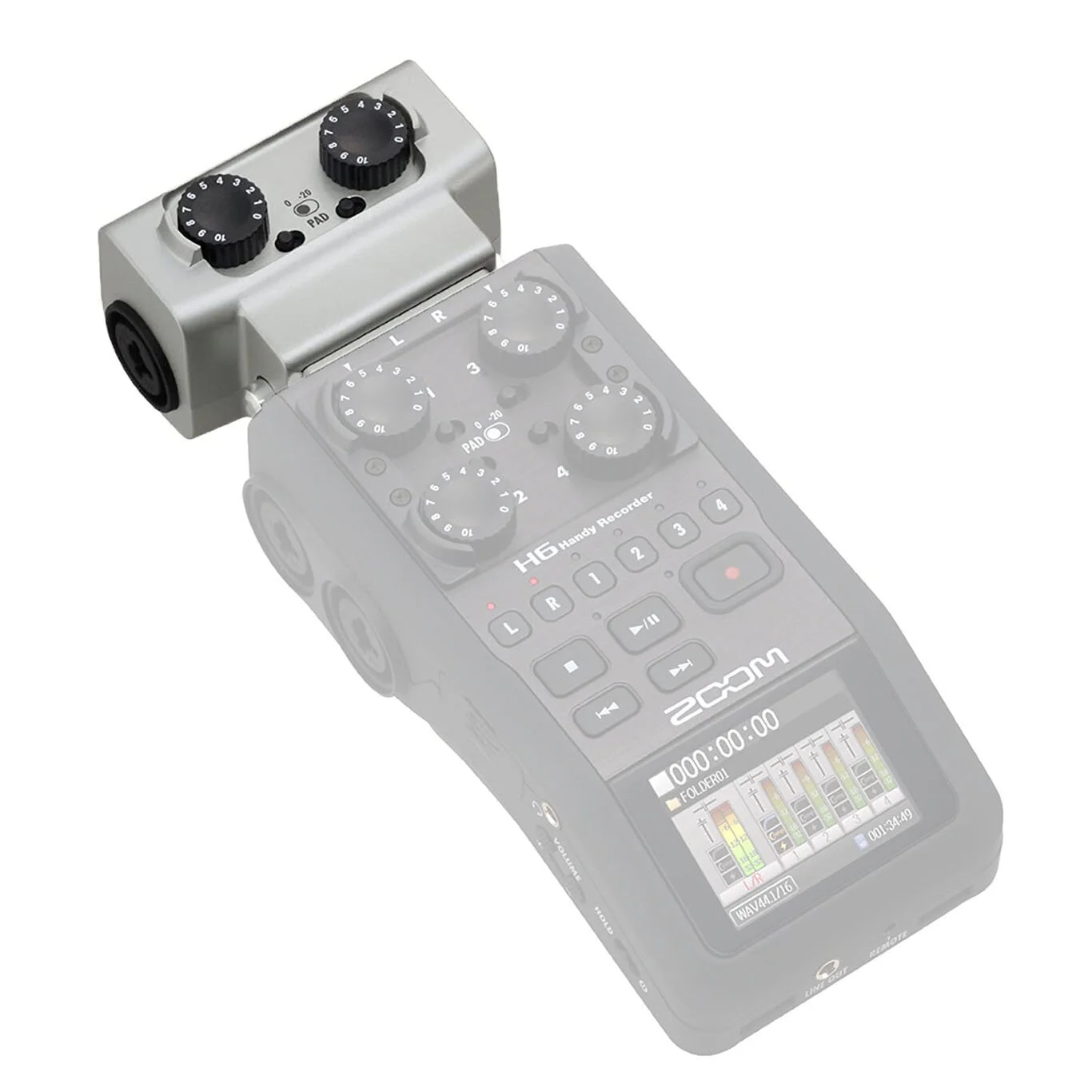 Zoom H6 EXH-6 XLR/TRS Combo Capsule Hire