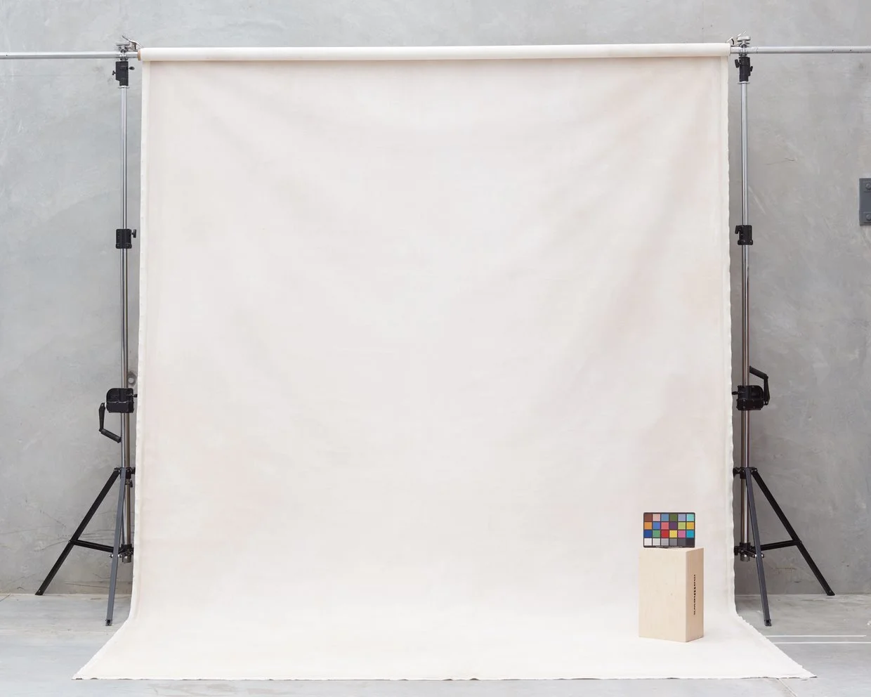Schmidli Canvas Backdrop Hire - Warm Light Beige-Pink - 12' x 20' Catalogue #1517