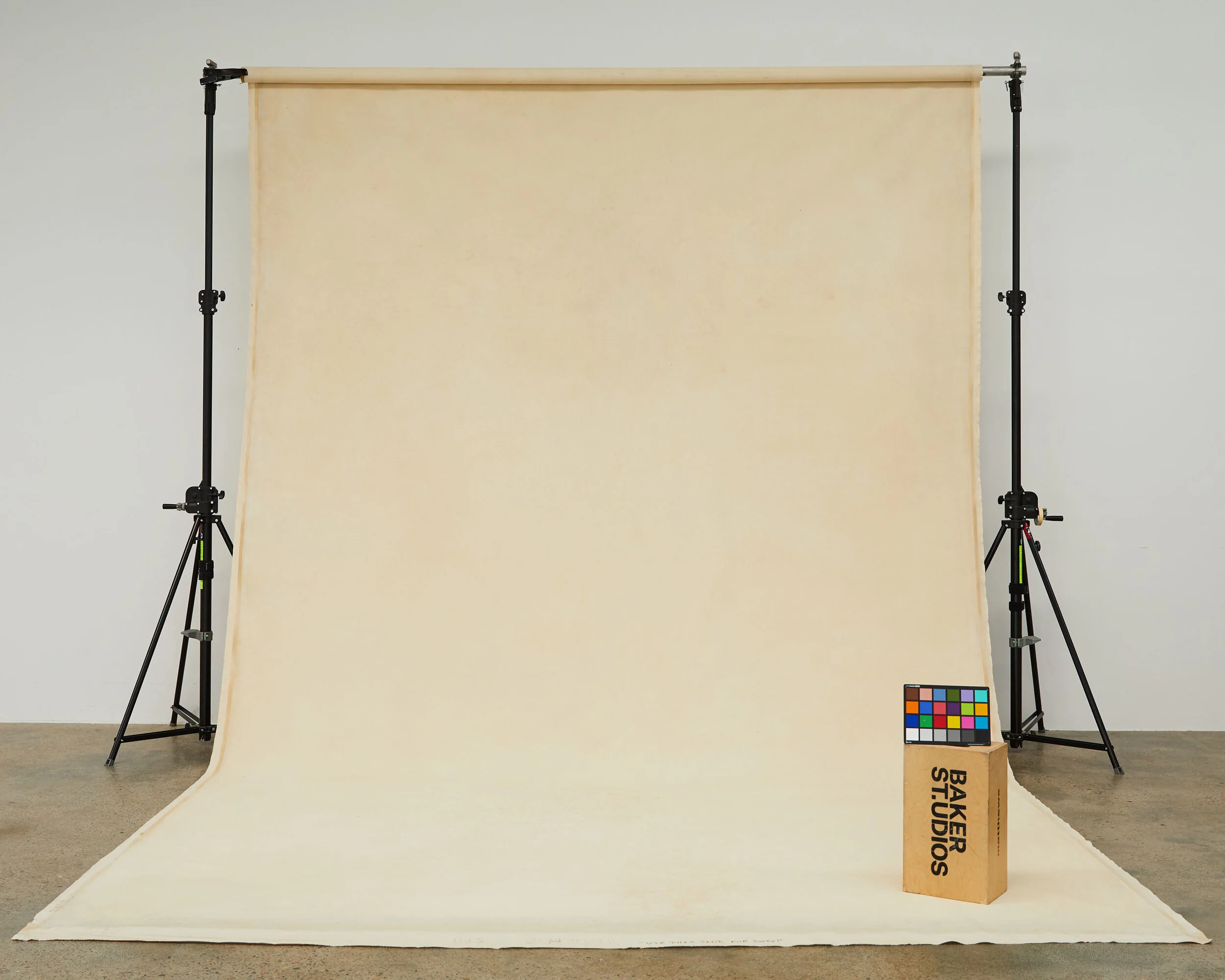SCHMIDLI CANVAS BACKDROP HIRE - Beige, Light, Warm - 12' X 20 Catalogue #1192
