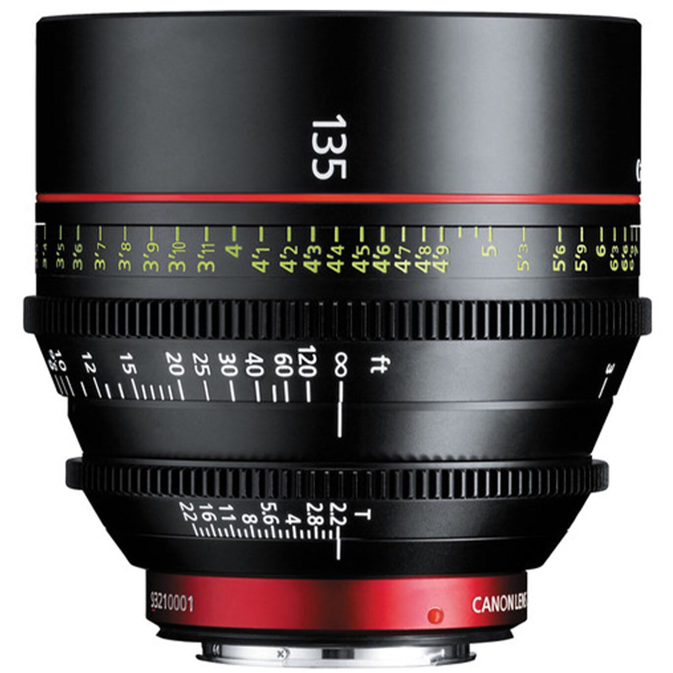 Canon CN-E Cine Prime 135mm T2.2 L F Lens Hire