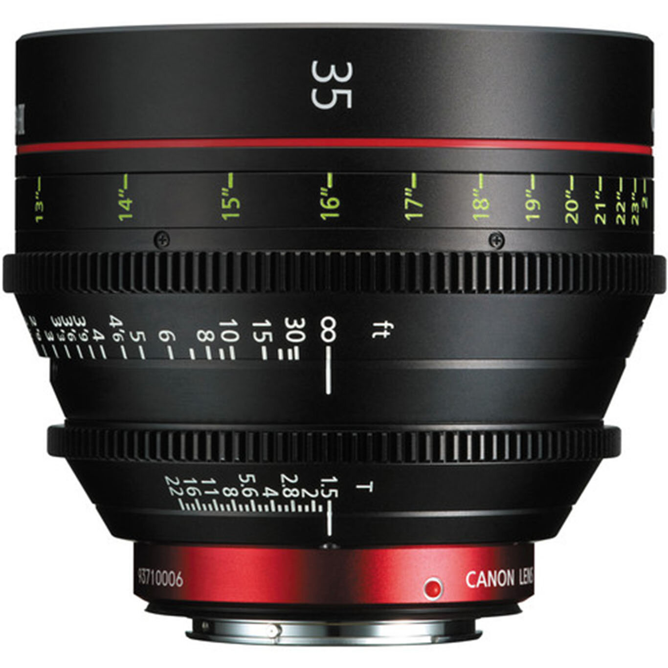 Canon CN-E Cine Prime 35mm T1.5 L F Lens Hire