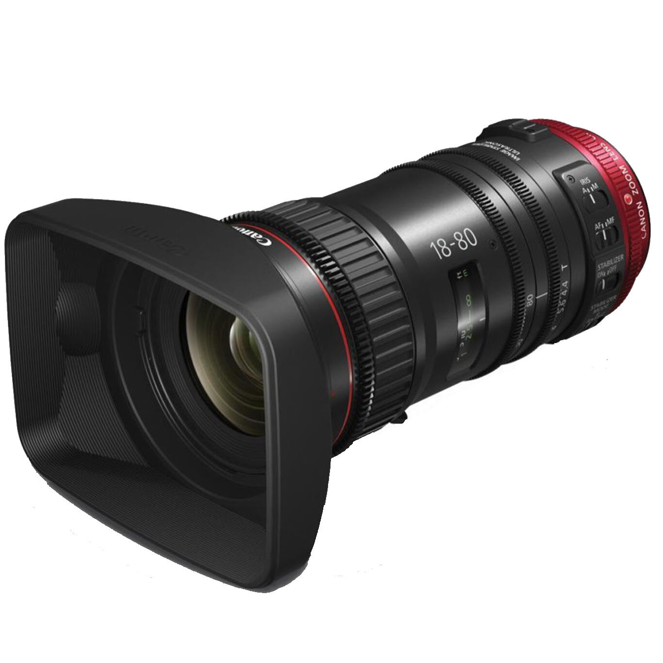 Canon CN-E 18-80mm T4.4 Compact-Servo Cine Zoom Lens Hire