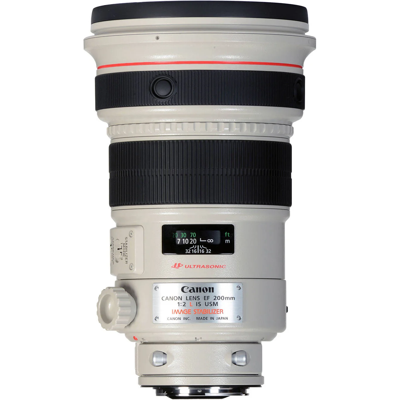 Canon EF 200mm f/2L IS USM Lens Hire