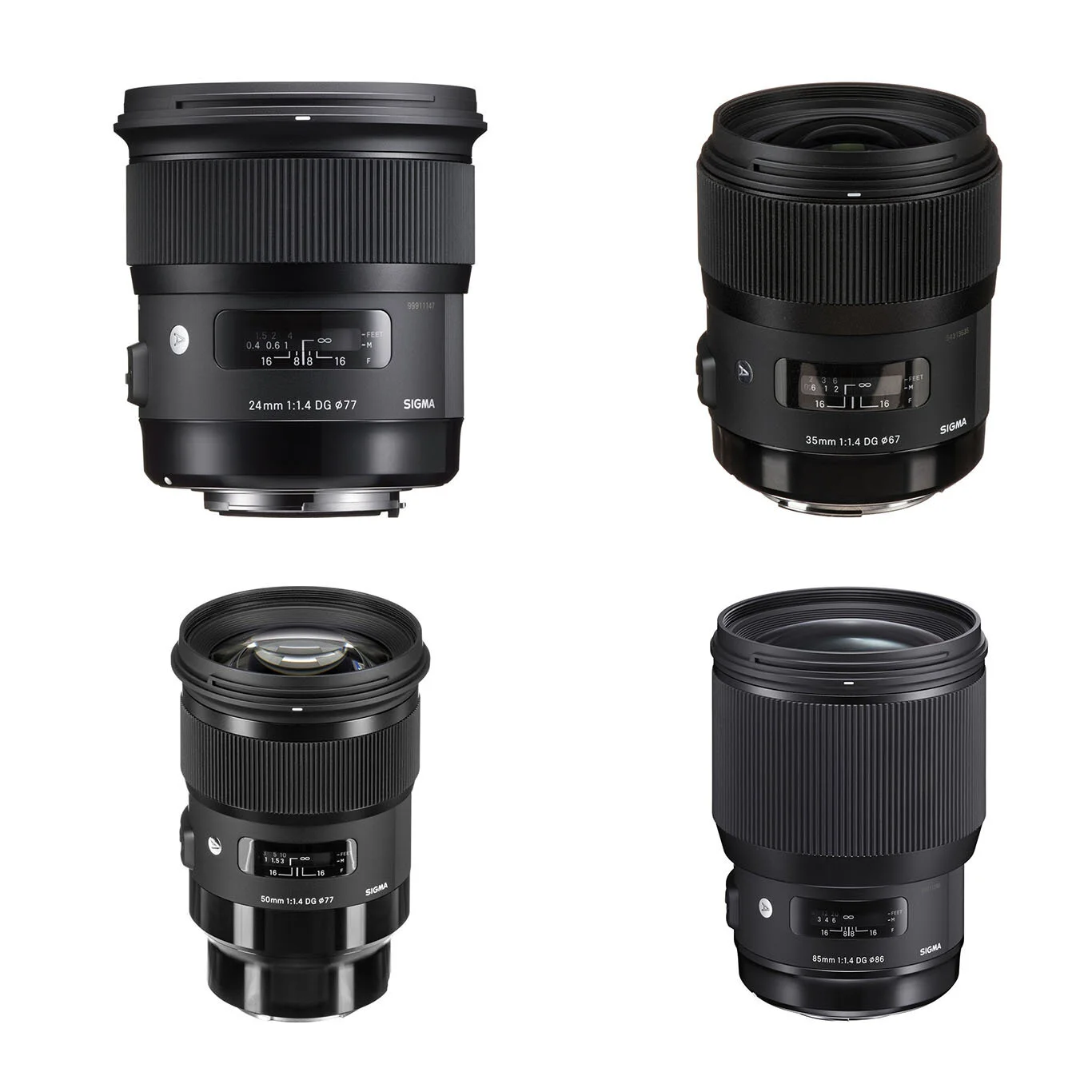 Sigma ART Series Lens Kit Hire (4x Lenses, E Mount)
