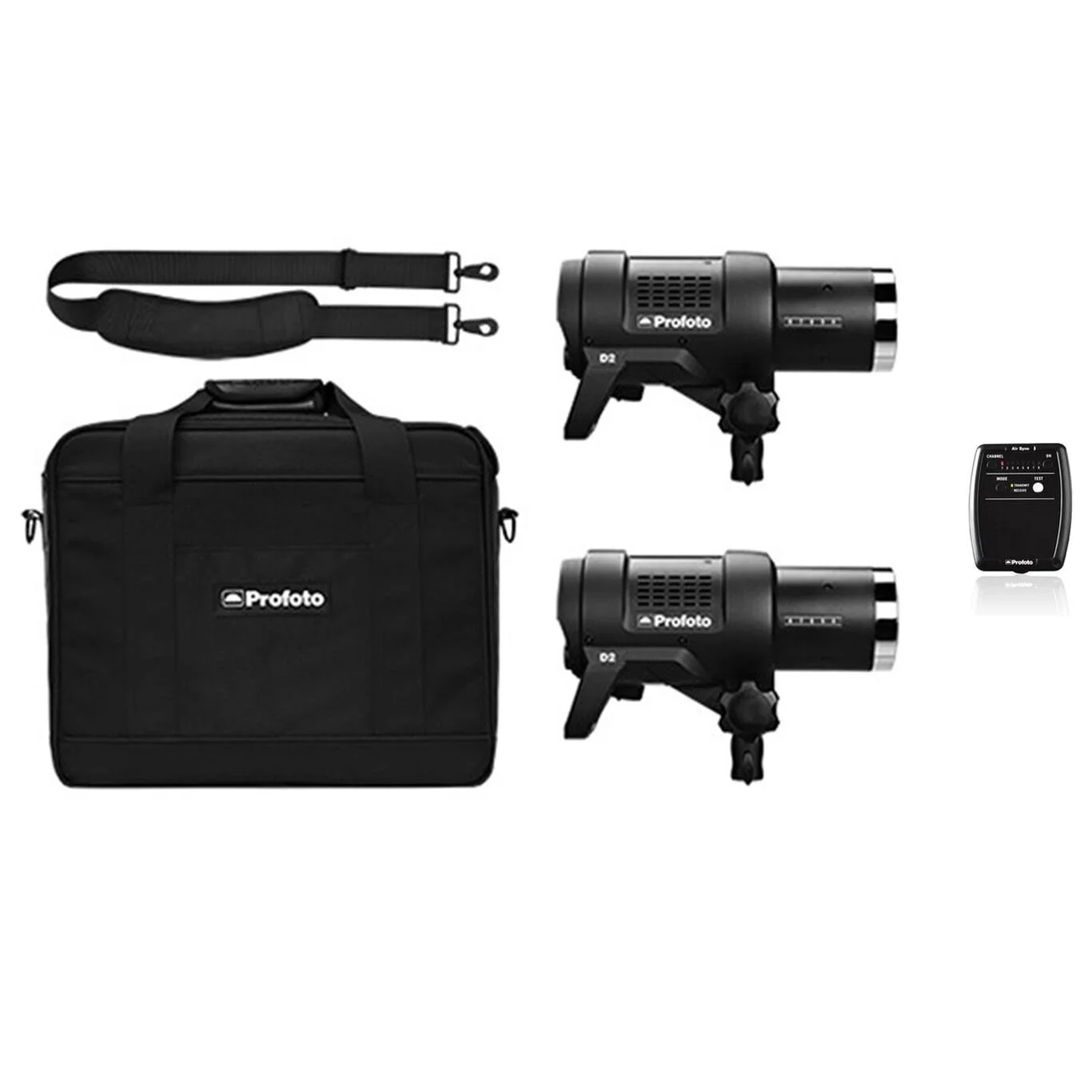 Profoto D2 500Ws AirTTL Monolight Twin Head Kit w/ Air Sync Hire