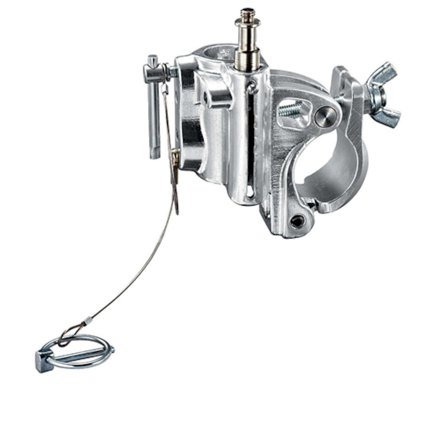 Kupo TV Barrel Clamp Silver Hire
