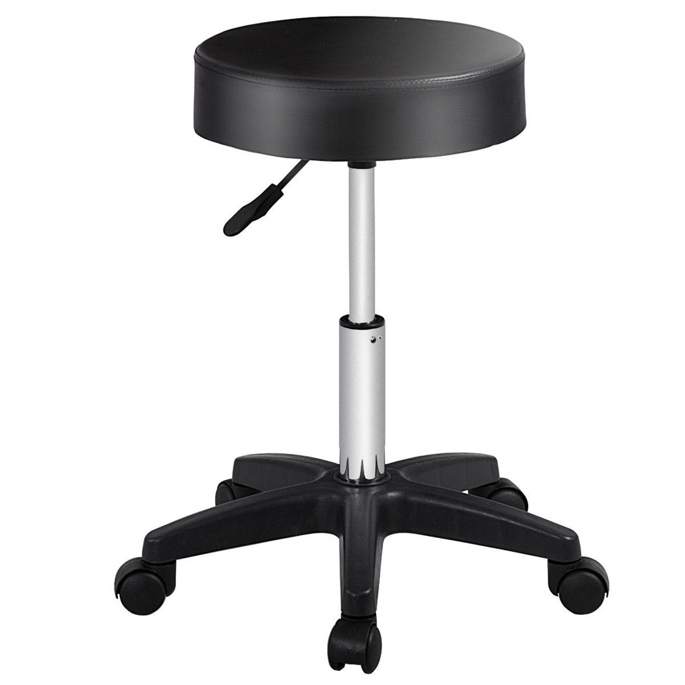 Black Rolling Stool Hire