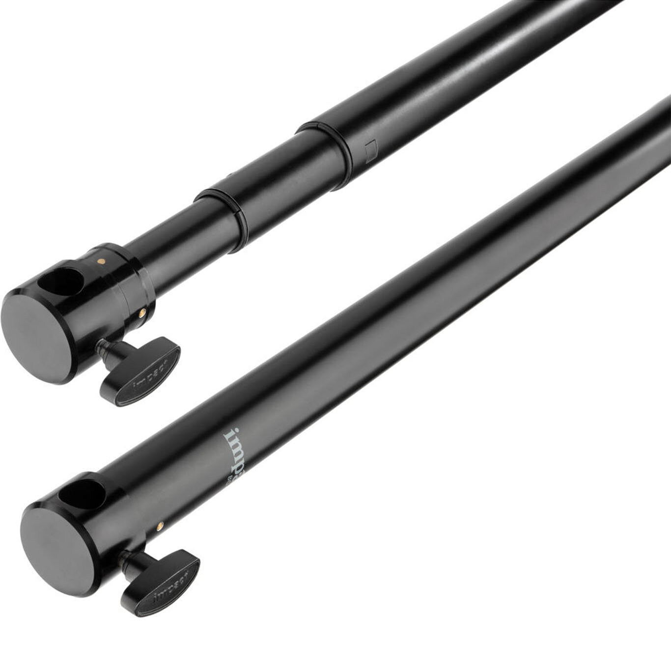 Impact Heavy-Duty 12' Adjustable Background Crossbar (Black) Hire