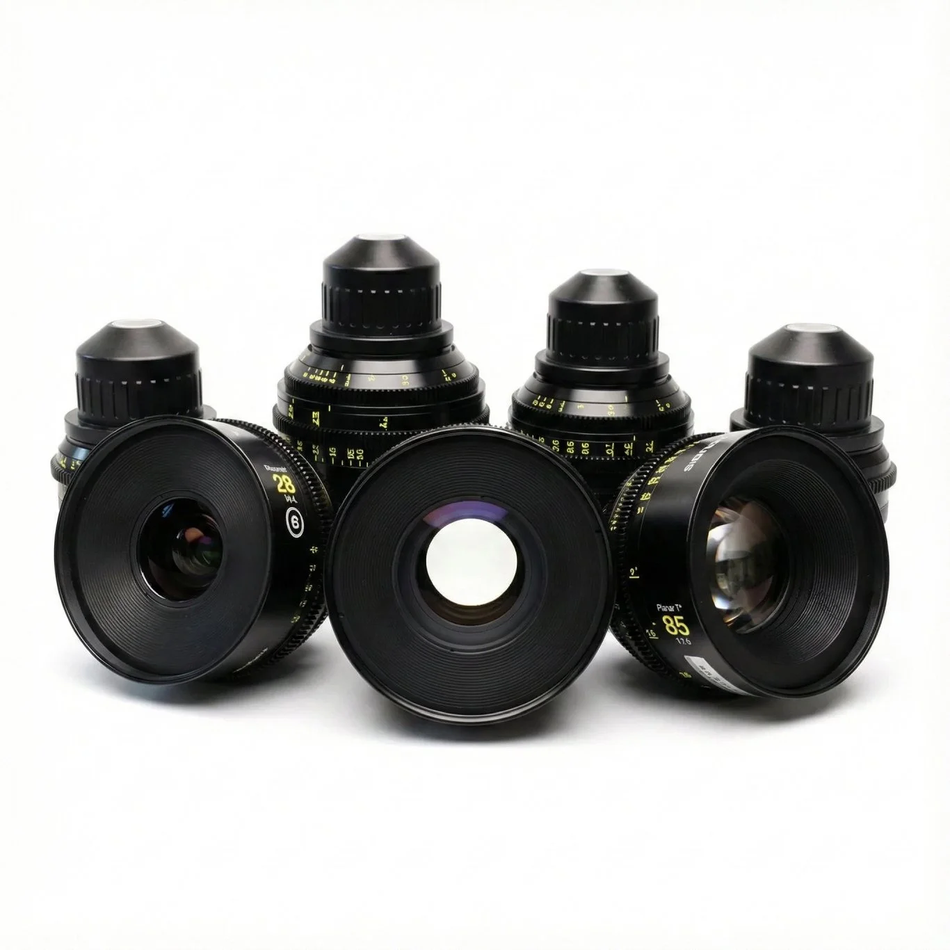 G.L. Optics Mk V – Zeiss Contax Super Speed 7 Lens Set Hire