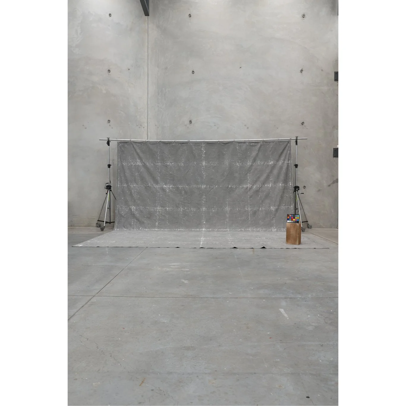Grey Canvas Backdrop Hire - 15'x18' Catalogue #DGGC01