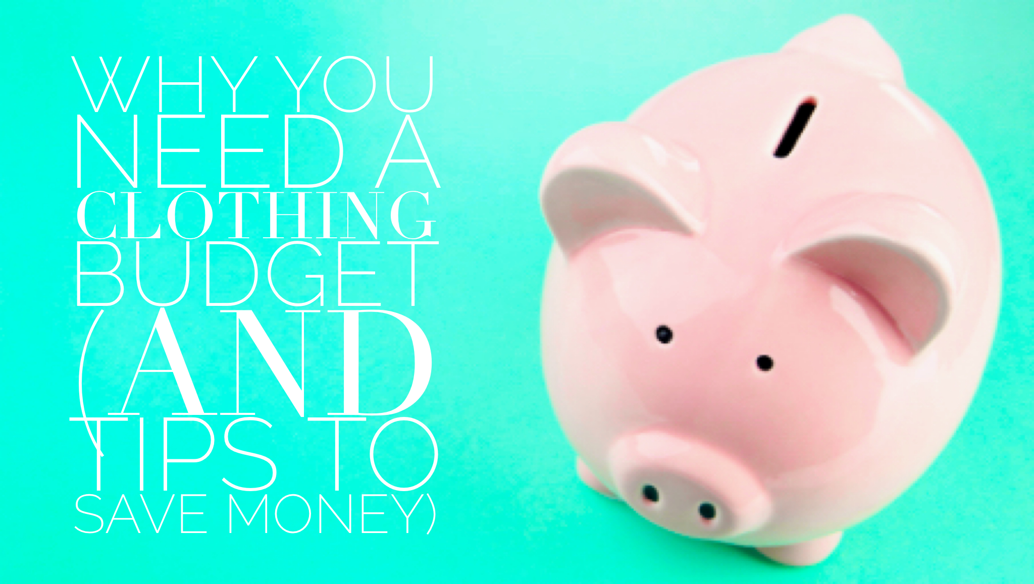 Clothing Budget Tips