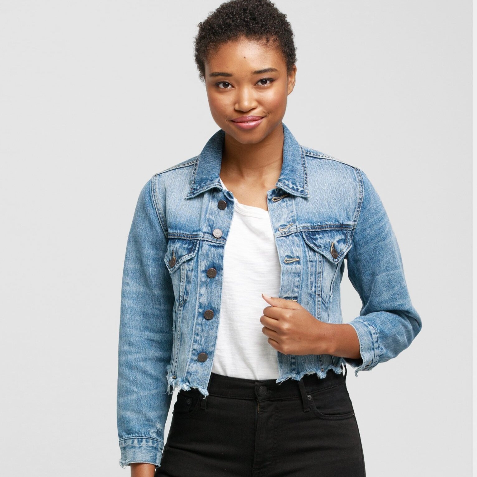 The Naibi Cropped Jacket Image from Able