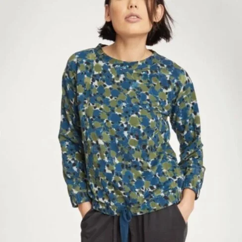 Brunhild Bamboo Fleece Top Photo from  Thought Clothing