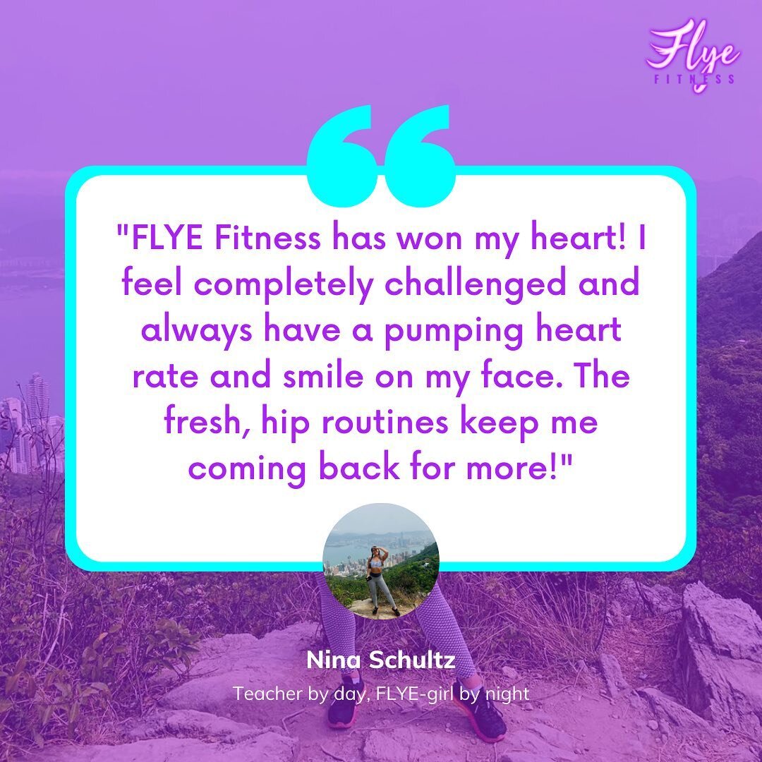Meet bubbly Nina, one of the most energetic and radiant FLYE girls!  🌟
.
 As an avid fitness and dance lover, she was looking for workouts that didn&rsquo;t feel like a drag and FLYE quickly became &ldquo;her new home.&rdquo; The best part? She says