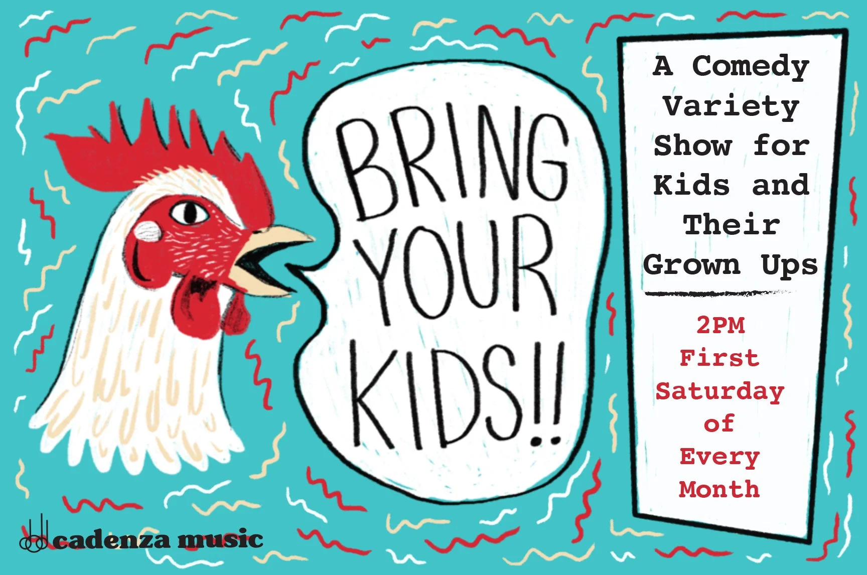 Bring Your Kids! A comedy show for kids and their grown ups