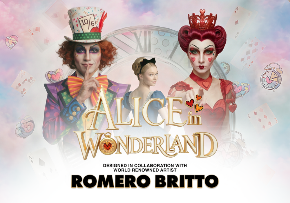 Alice in Wonderland by International Ballet Stars &amp; Romero Britto