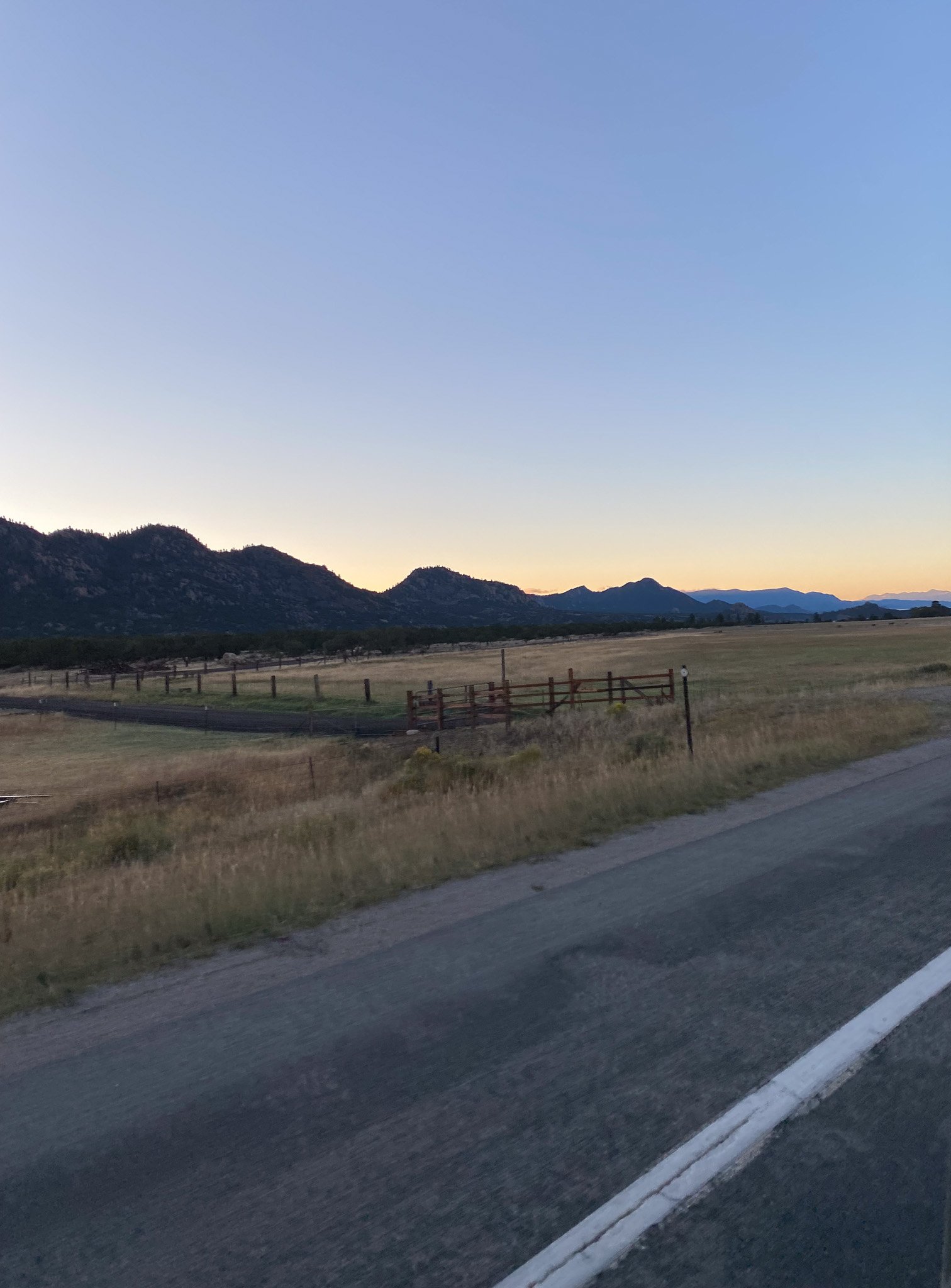 Buena Vista Colorado sunrise