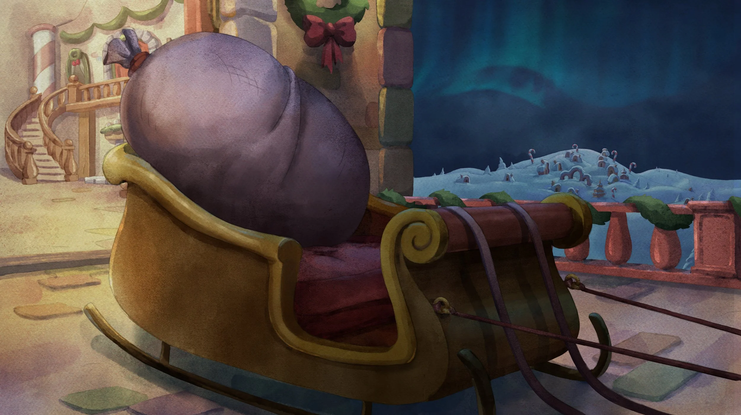 CUP_117A_sc077_NorthPoleSantasWorkshopSleighA_Ext_Night_CLR_RK copy.jpg