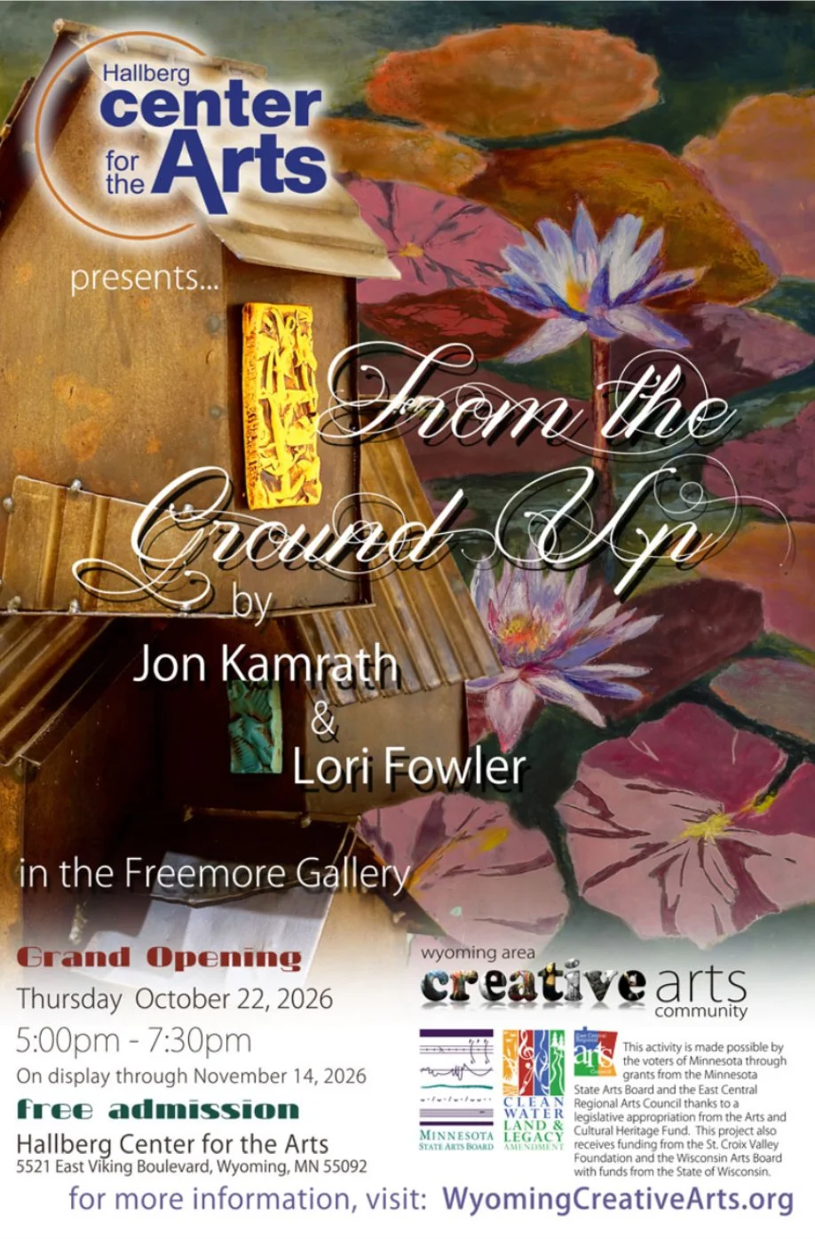 From the Ground Up (duo exhibit)