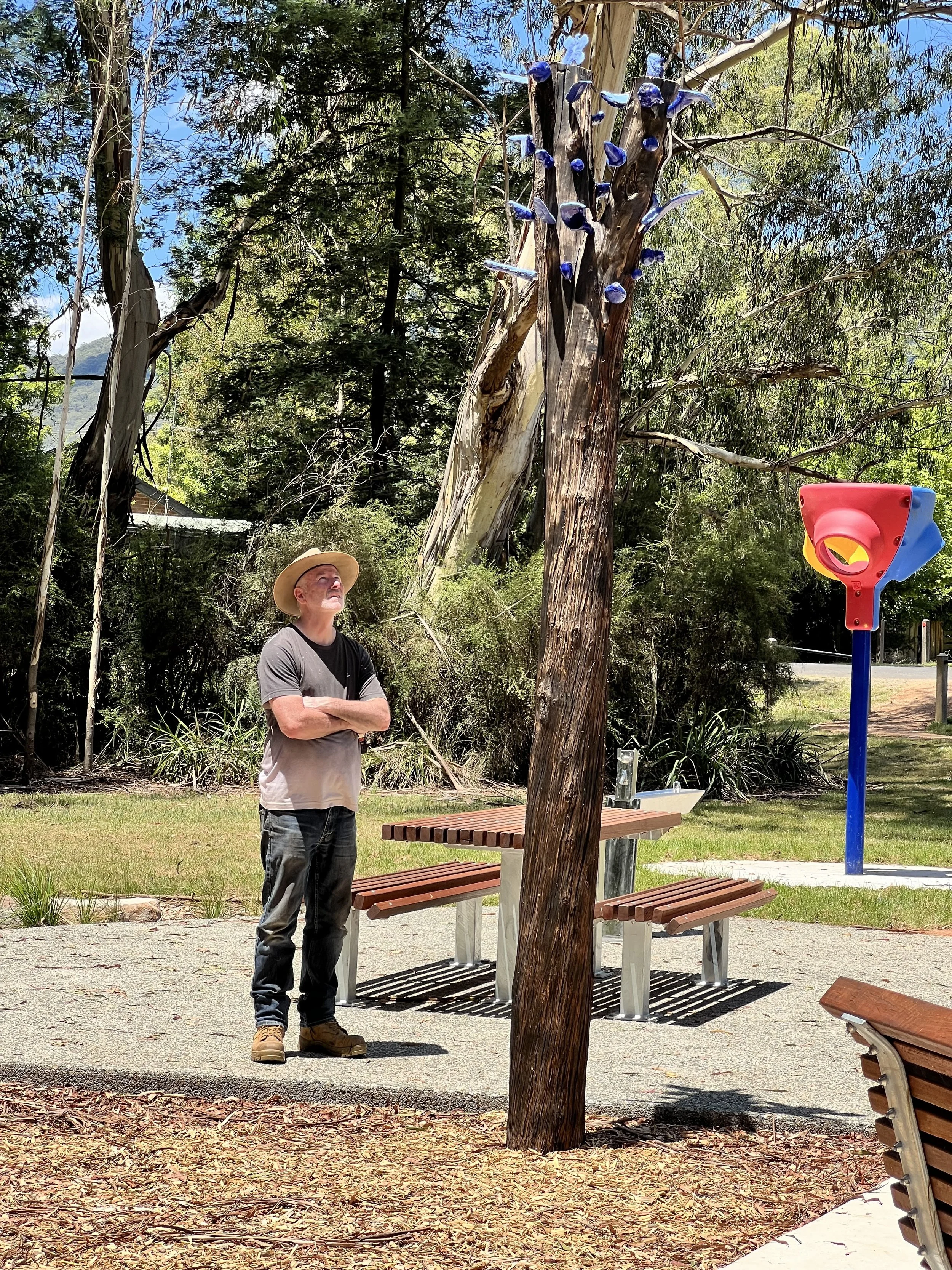 Bluegum reserve playspace blue trunk +Billy.jpg