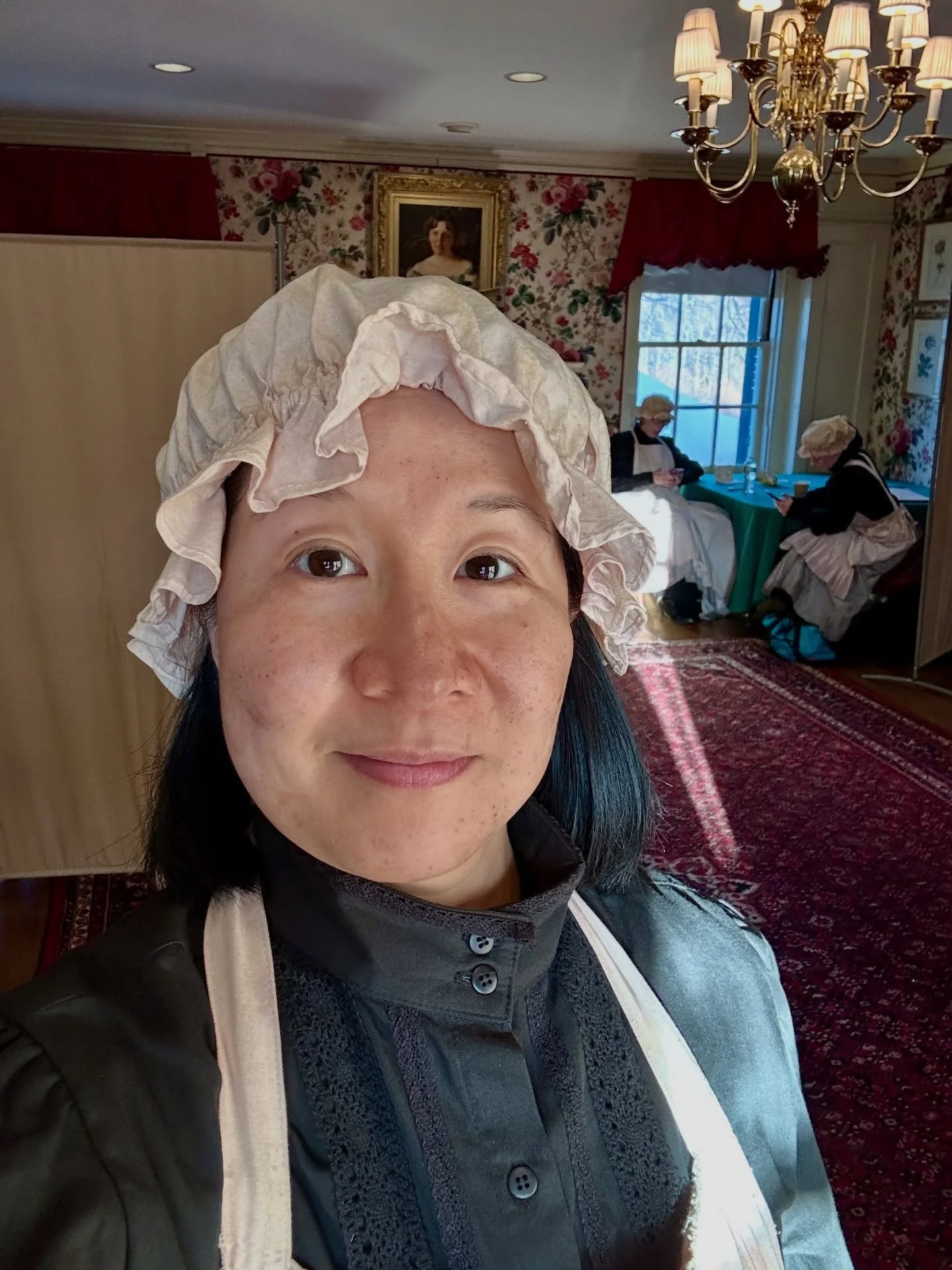 PSA: The majority of filmmaking is waiting, at least for the actors, so we&rsquo;re either taking care of business, chatting, or napping! Gotta preserve the energy for the long day. 

I love being sneaky and taking pics secretly! Surprise! Thanks for