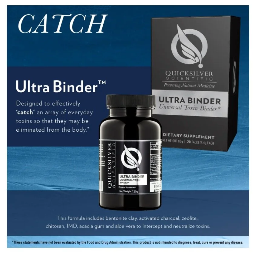 Quicksilver Scientific Ultra Binder Australia — Holistic Lifestyler