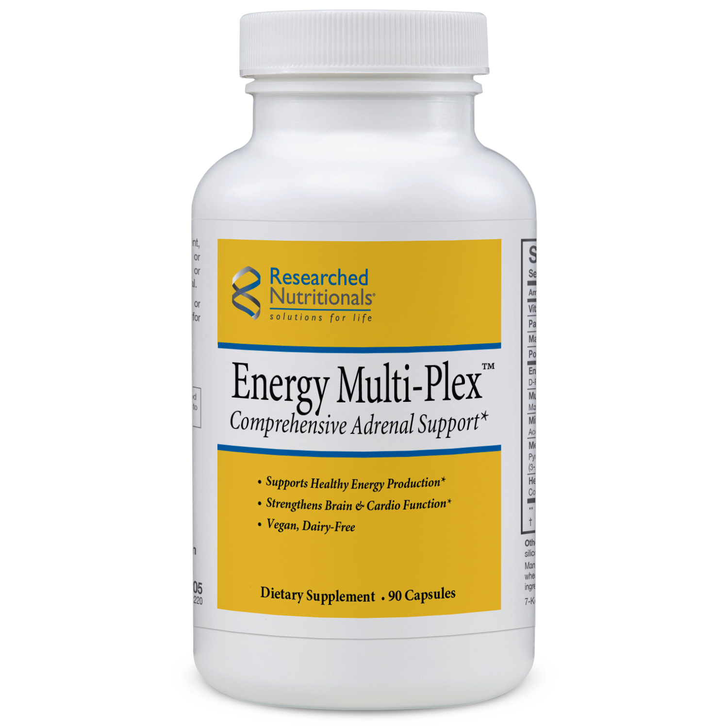 Researched Nutritionals Energy MultiPlex Australia Adrenal Fatigue