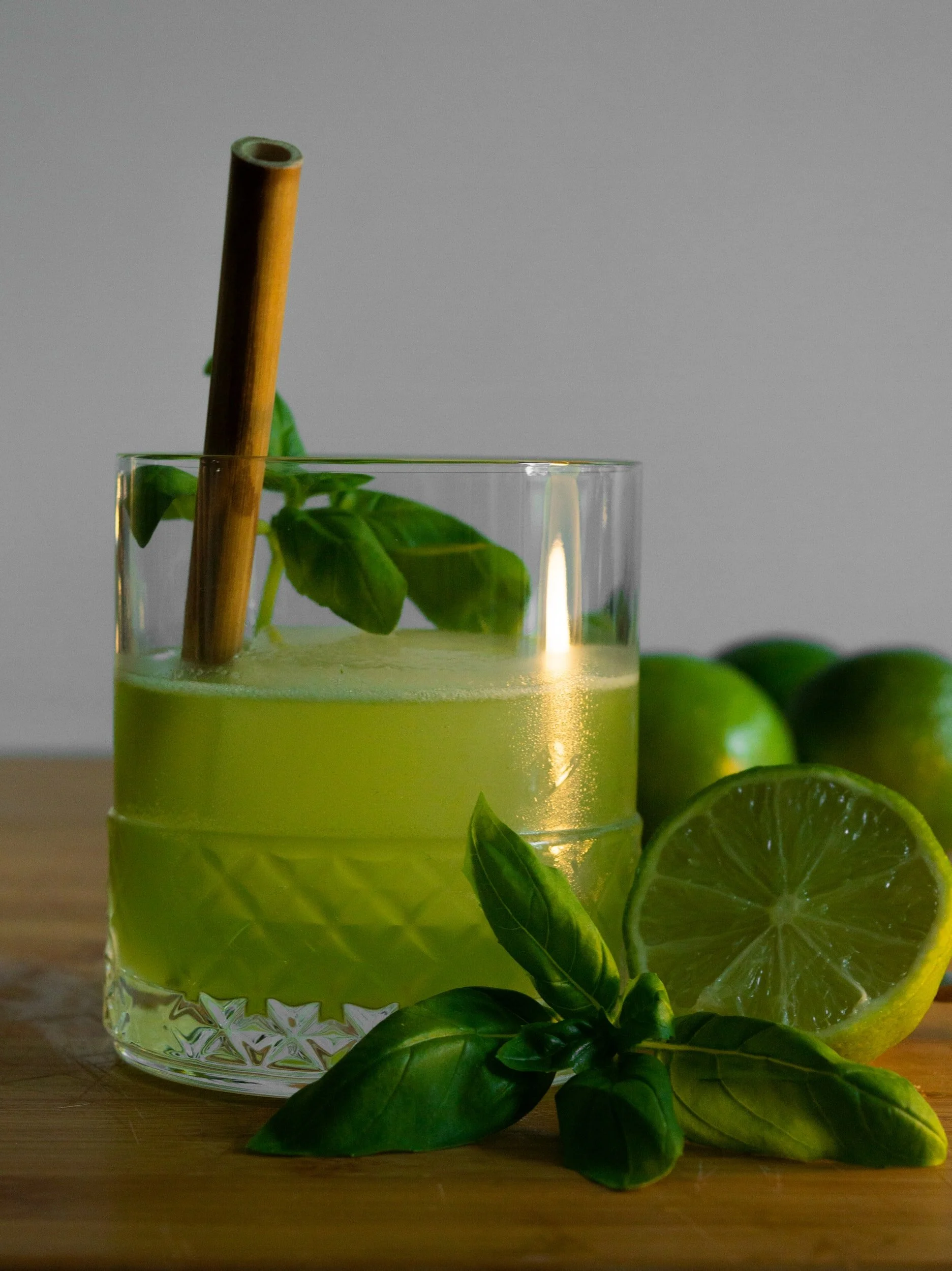 Fermented Probiotic Green Juice Elixir | Coconut Water Kefir