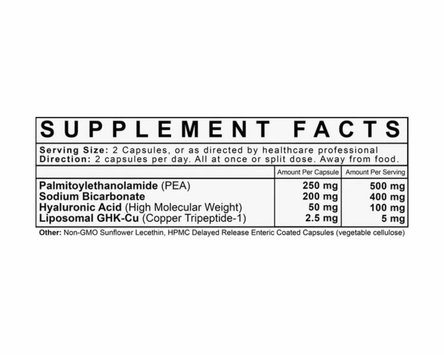 LVLUP Health GHK-Cu | Oral Copper Peptide Capsules — Holistic Lifestyler