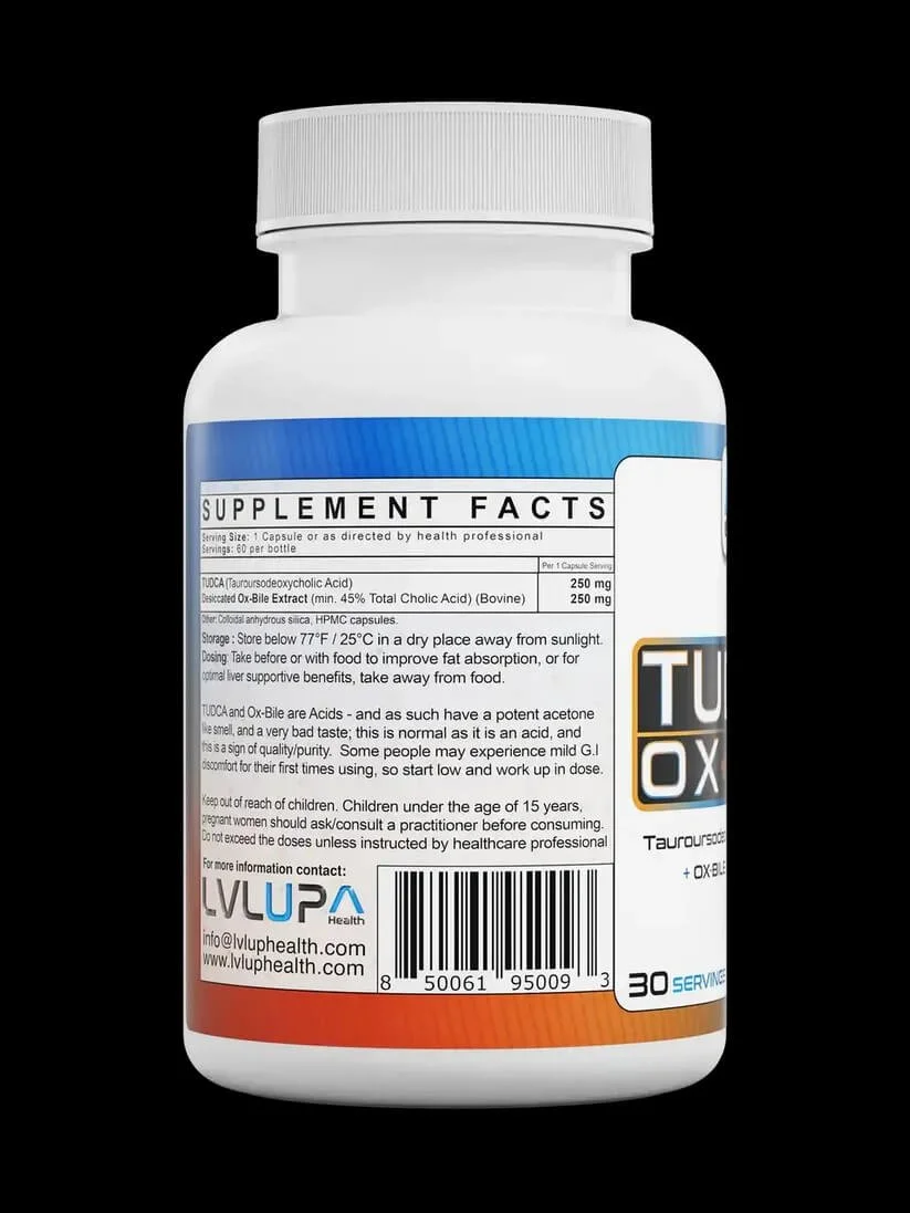 LVLUP TUDCA OX BILE Supplement Facts.jpg