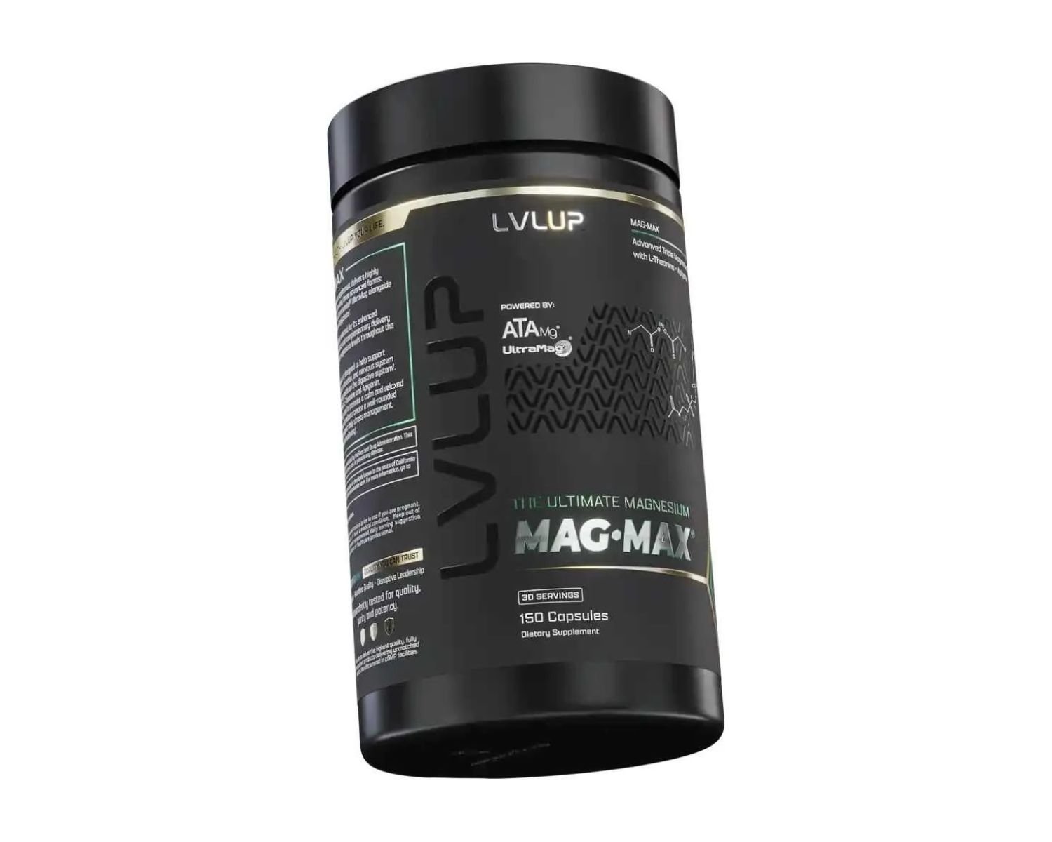 LVLUP Australia Mag Max Supplement bottle