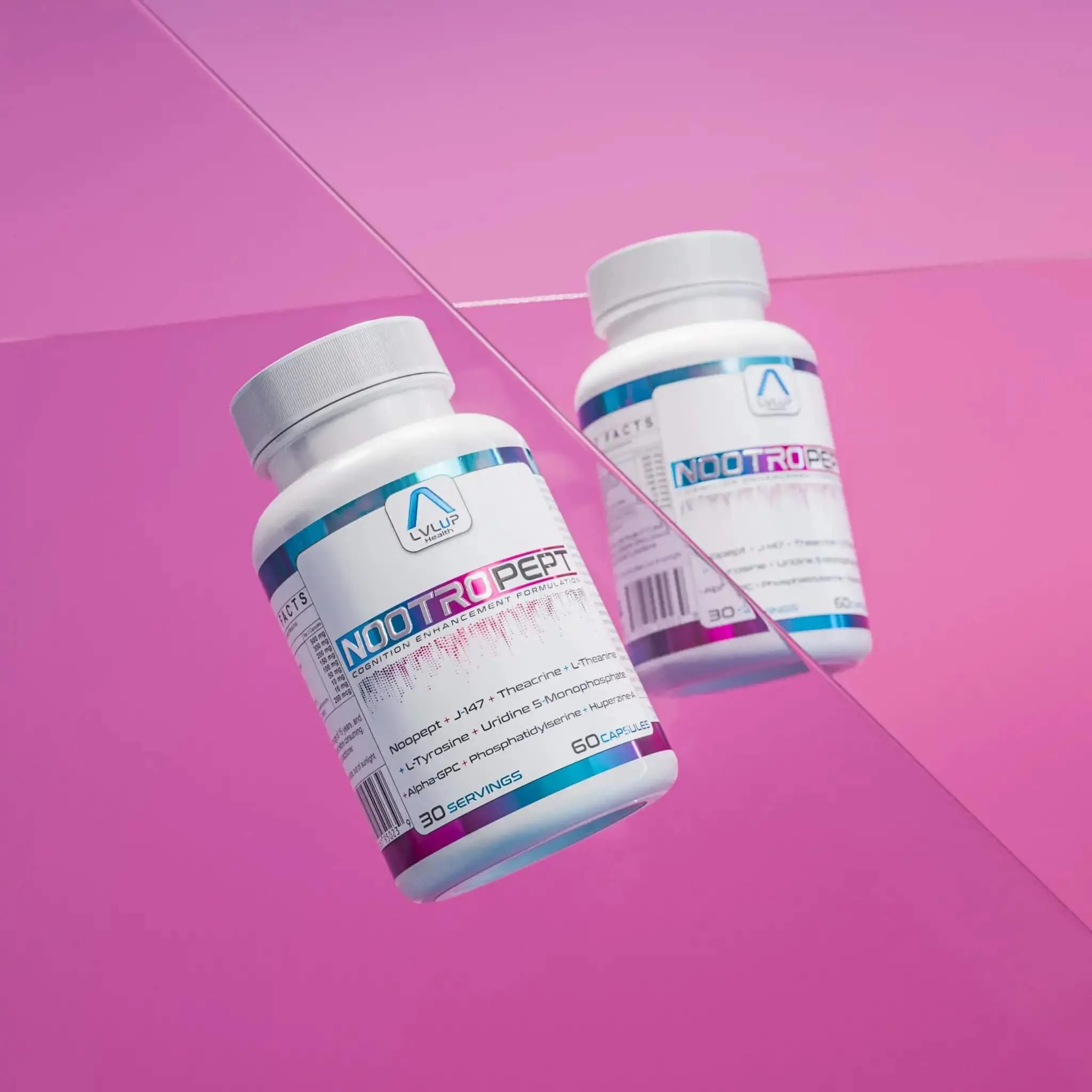 LVLUP Health Australia NootroPept Branding