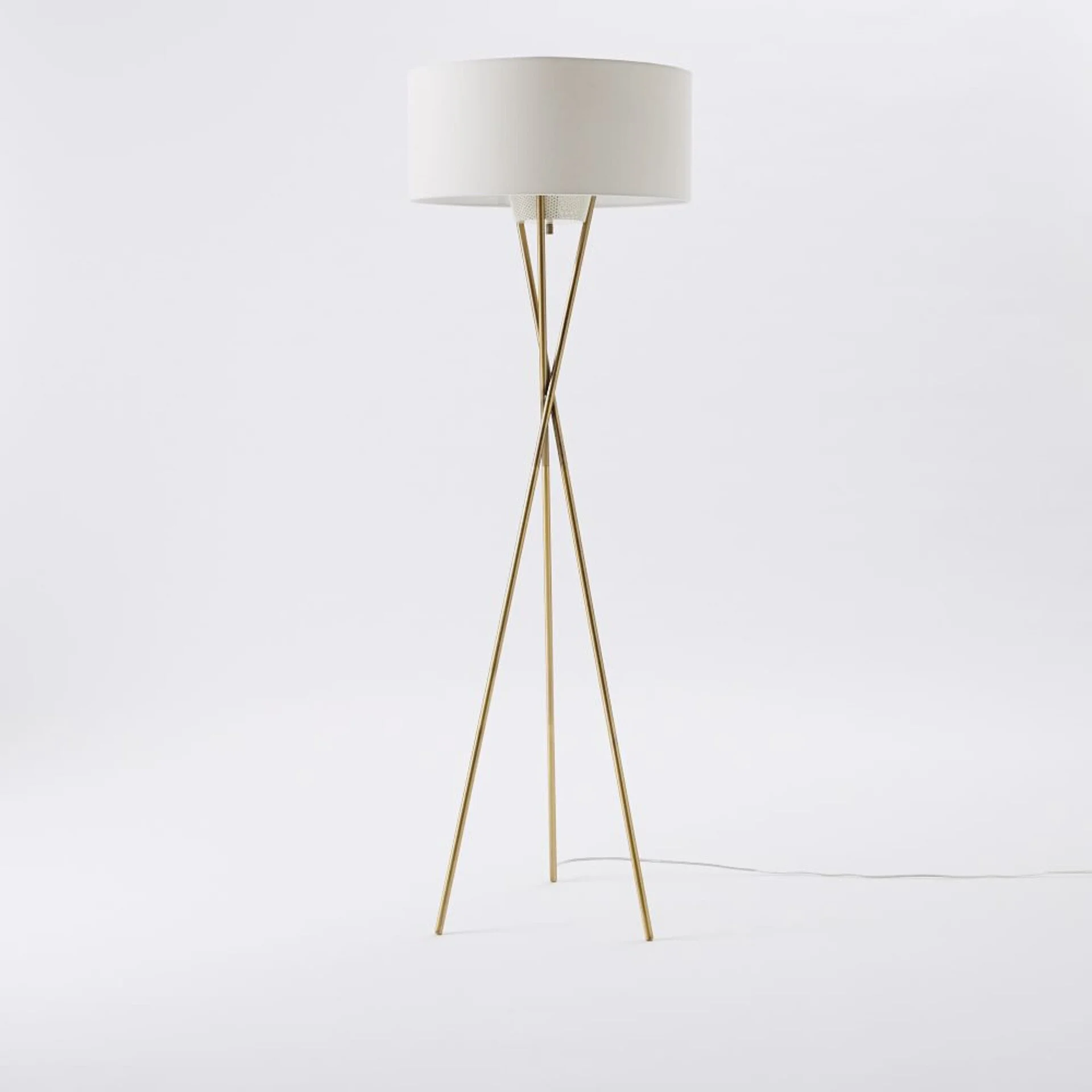 Mid-Century Tripod Floor Lamp