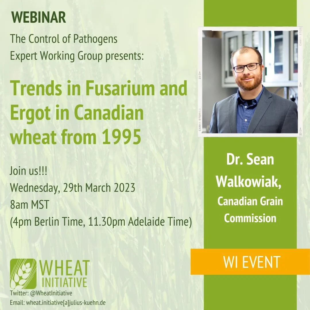 Trends in Fusarium and Ergot in Canadian wheat from 1995