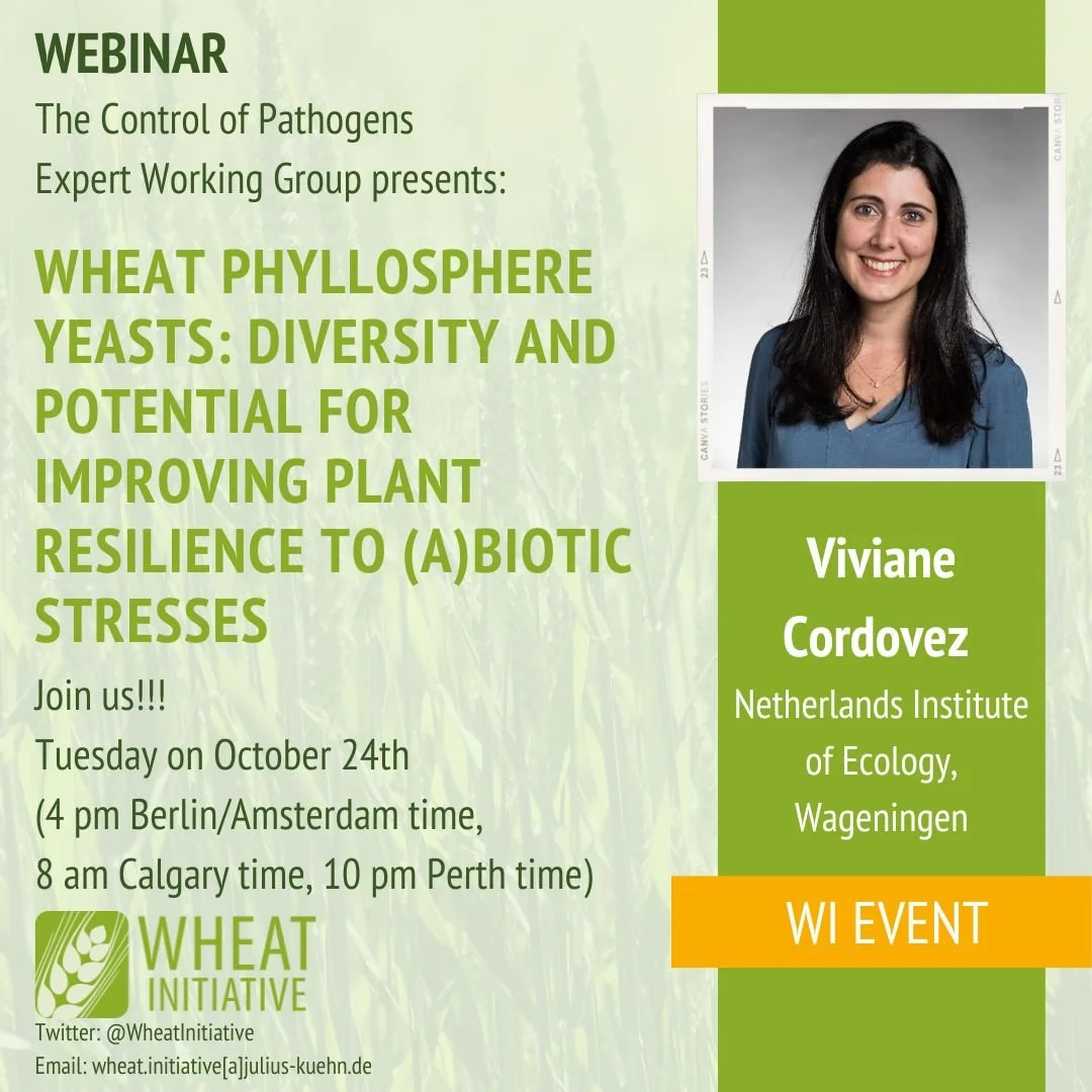 Dr. Viviane Cordovez in the EWG Pathogens Webinar Series