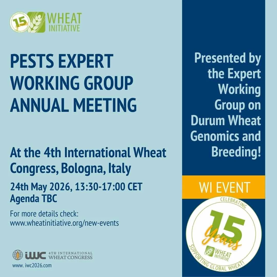 Pests Expert Working Group Annual Meeting at 4th International Wheat Congress, Bologna, Italy
