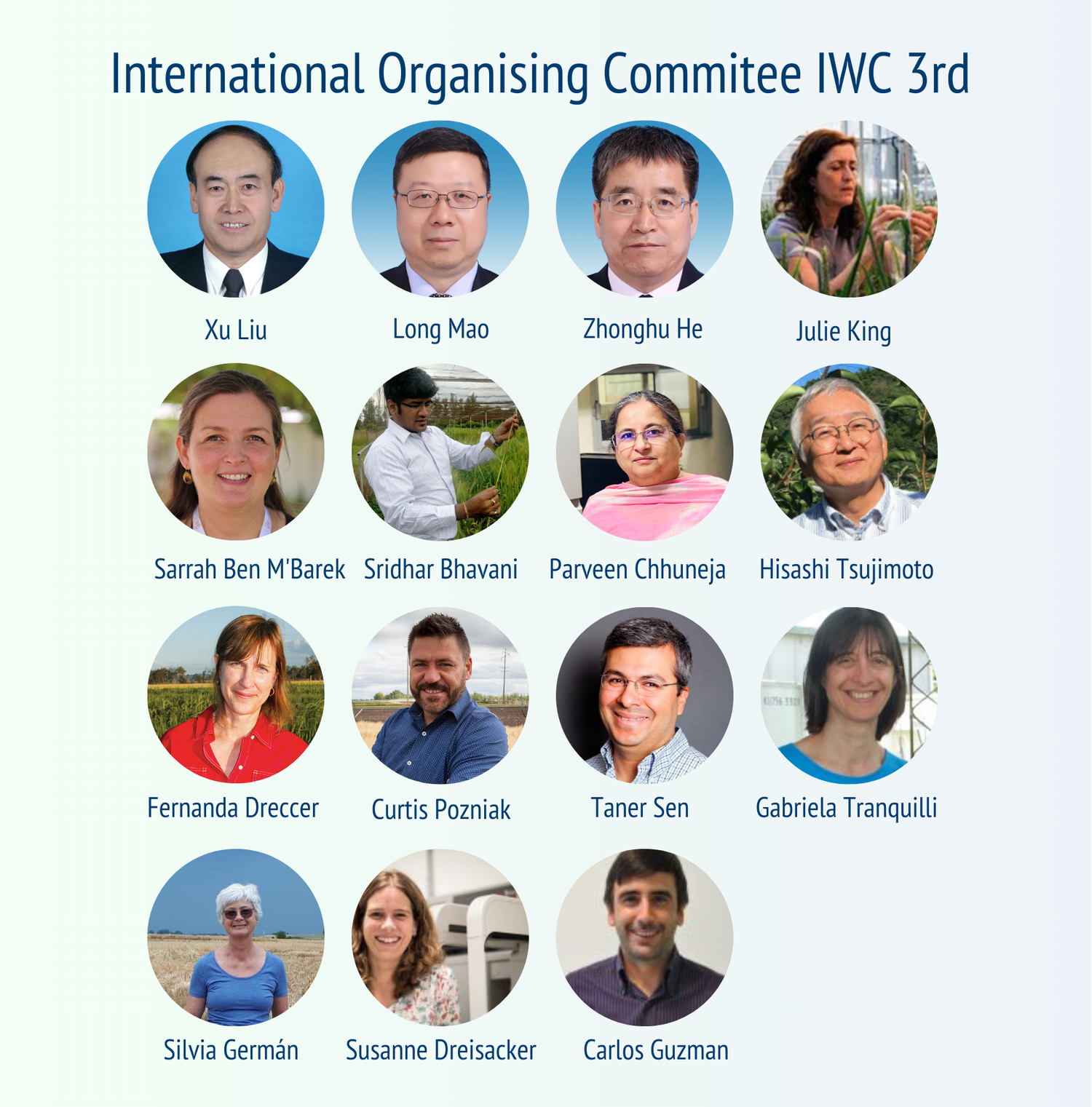 INTERNATIONAL WHEAT CONGRESS — Wheat initiative