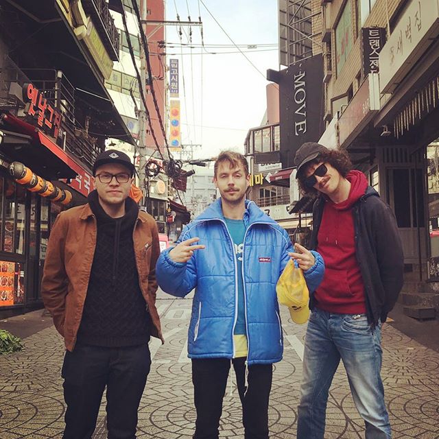 Move! Three jetlagged faces ready to conquer Seoul @pomradmusic @k.desomer @soapseoul