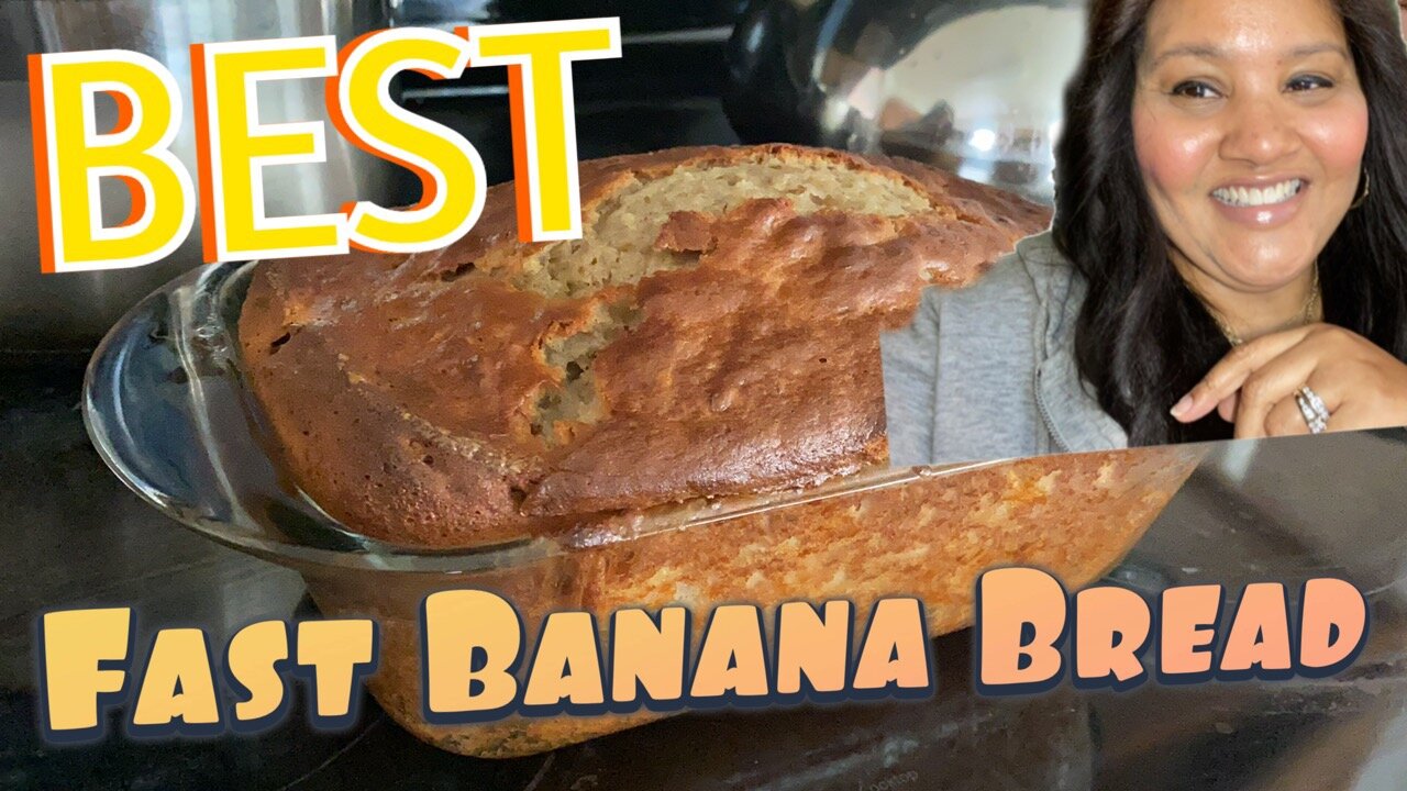 Most Googled Recipe since March 2020 BANANA BREAD